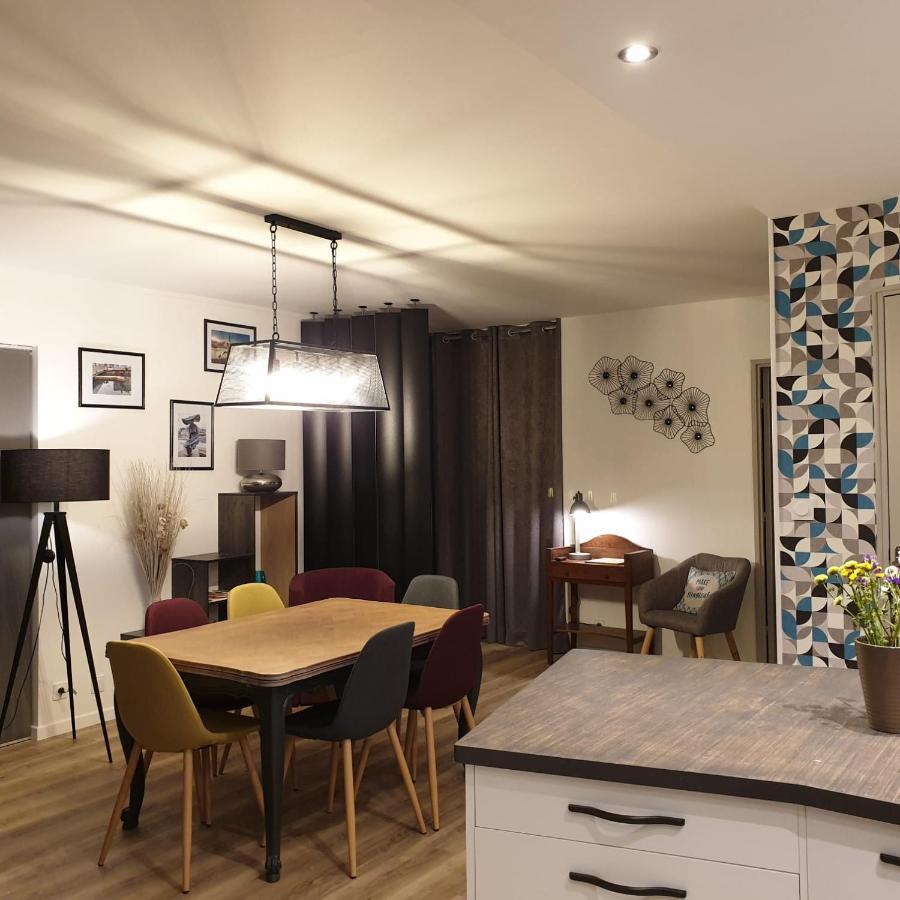 Coeur De Troyes T4 Terrasse 5Eme Etage Centre Ville Wifi Parking 외부 사진