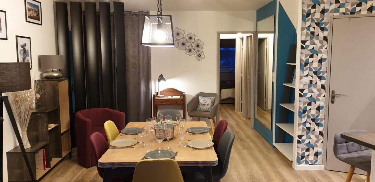 Coeur De Troyes T4 Terrasse 5Eme Etage Centre Ville Wifi Parking 외부 사진