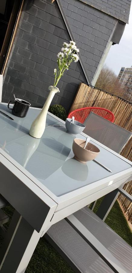 Coeur De Troyes T4 Terrasse 5Eme Etage Centre Ville Wifi Parking 외부 사진